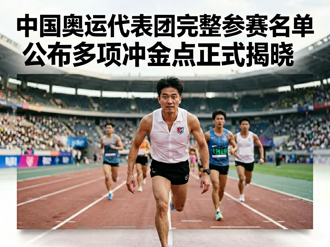中国奥运代表团完整参赛名单公布多项冲金点正式揭晓